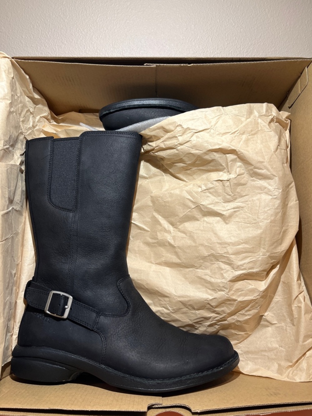 Merrell Andover Peak WP (Waterproof) Boots - Black - Picture 2 of 11